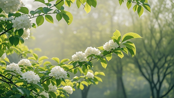 春天花朵开花花卉素材