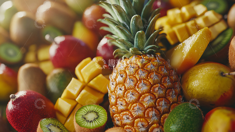 高清大图下载【趣麦麦图】新鲜水果组合