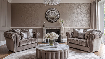 豪华客厅室内设计