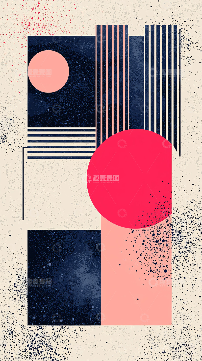 高清大图下载【趣麦麦图】抽象几何图形