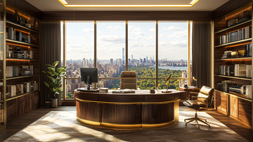 豪华总裁办公室