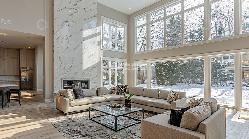 高清大图下载【趣麦麦图】现代简约客厅