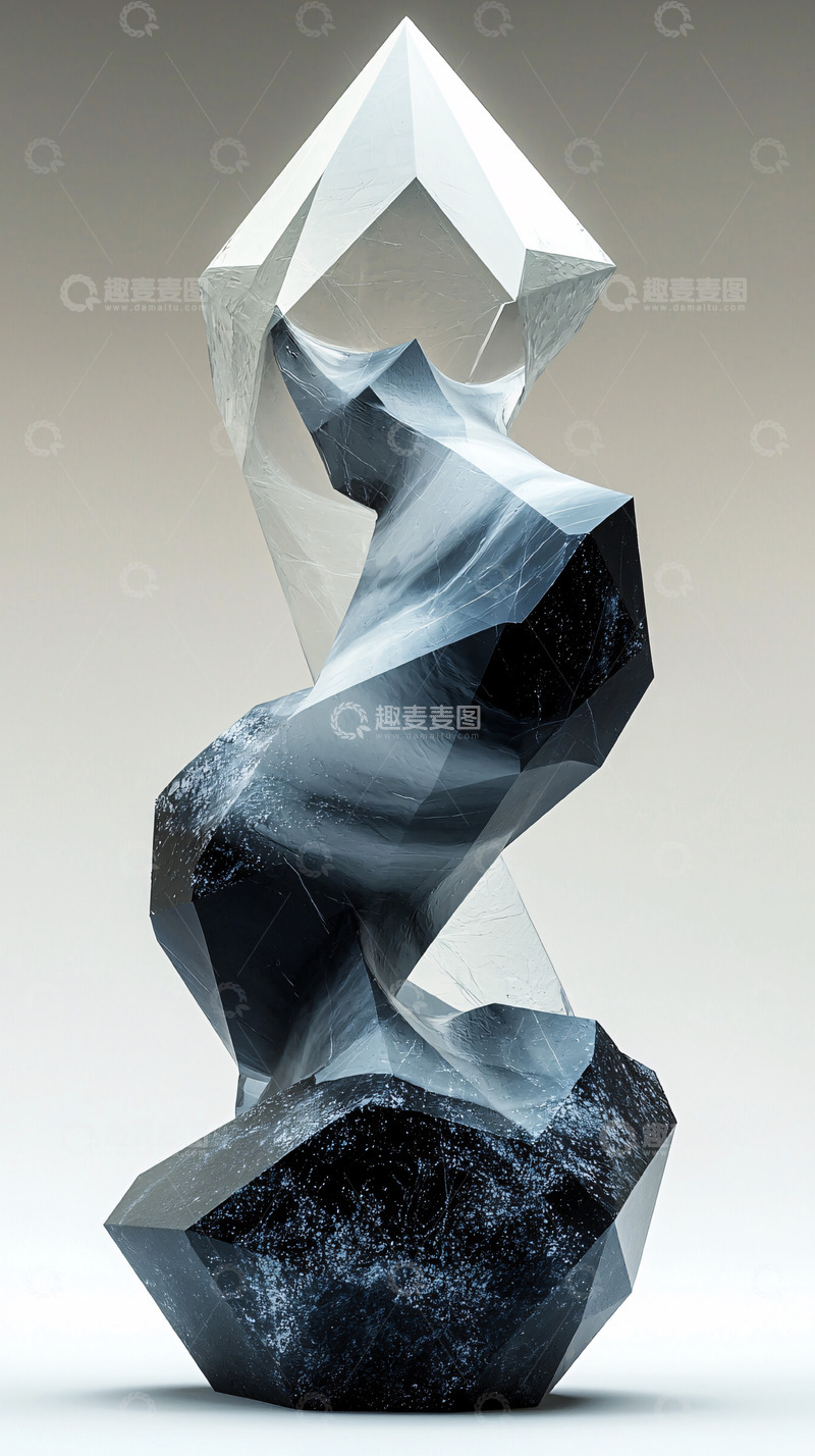 高清大图下载【趣麦麦图】抽象雕塑