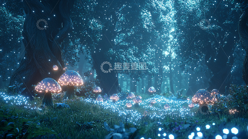 高清大图下载【趣麦麦图】梦幻森林