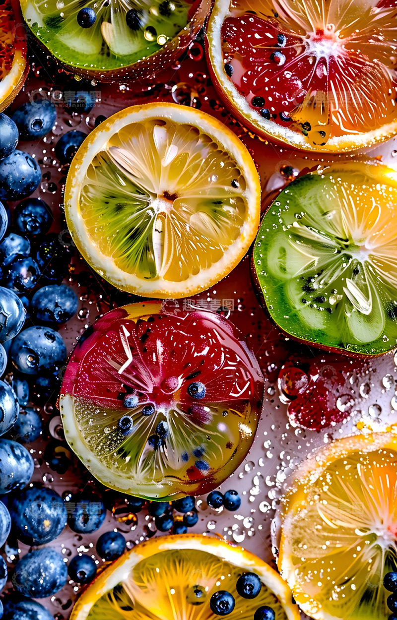 高清大图下载【趣麦麦图】水果创意背景32
