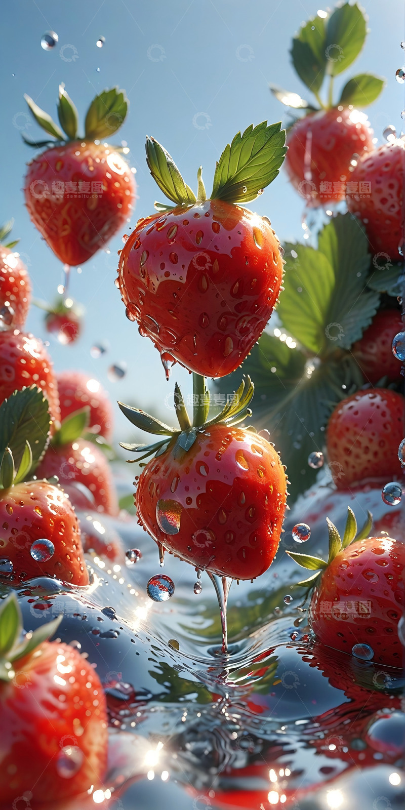 高清大图下载【趣麦麦图】水果创意背景21