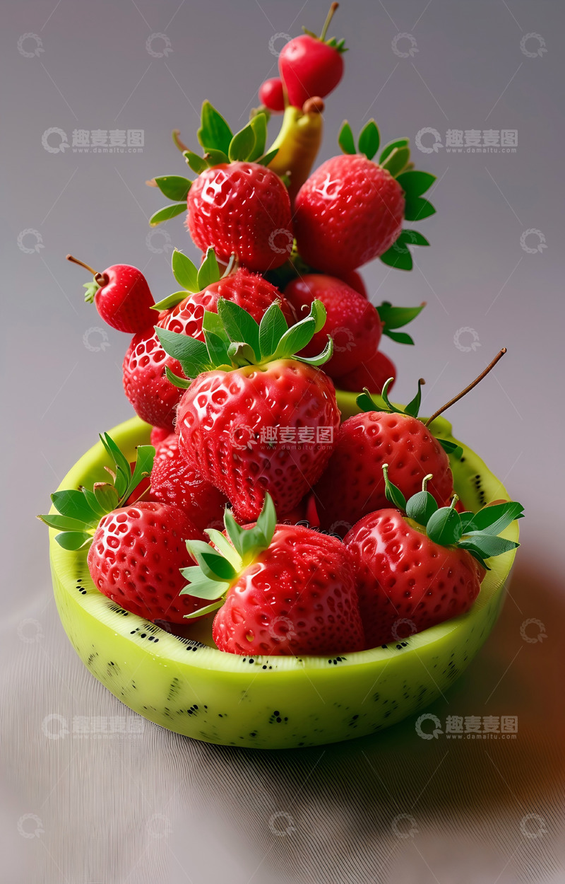 高清大图下载【趣麦麦图】水果创意背景18