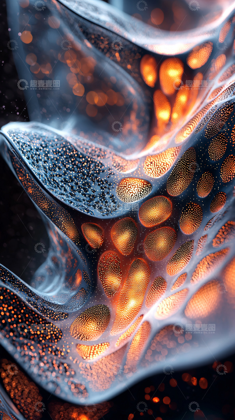 高清大图下载【趣麦麦图】抽象的火焰纹理