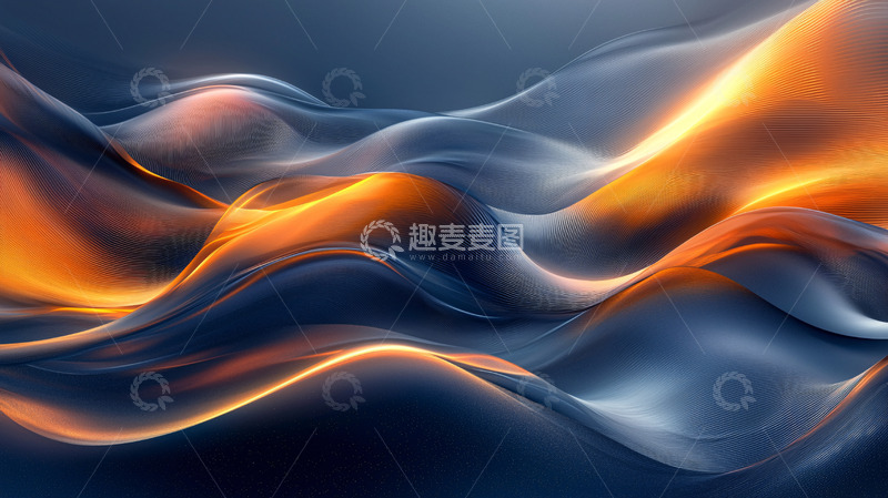 高清大图下载【趣麦麦图】抽象曲线