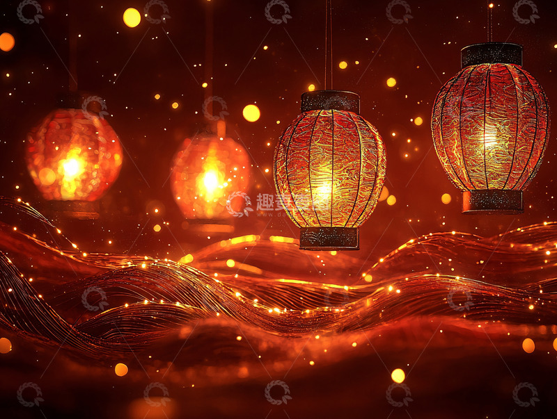 高清大图下载【趣麦麦图】红灯笼