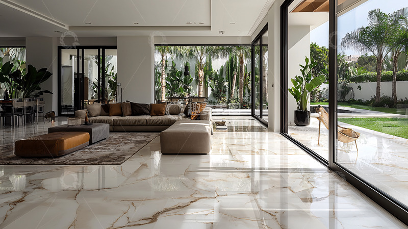 高清大图下载【趣麦麦图】现代简约别墅客厅