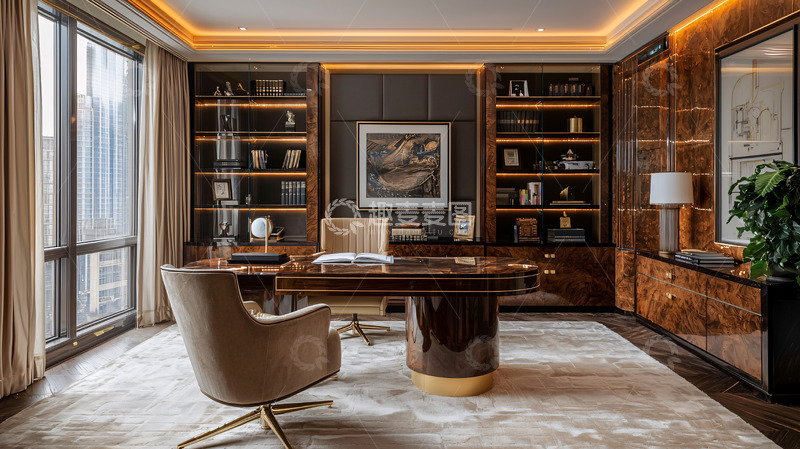奢华现代总裁办公室