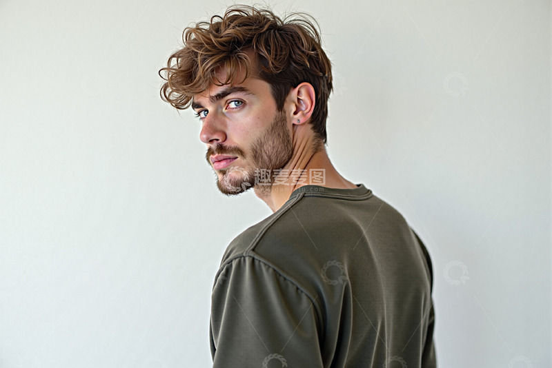 高清大图下载【趣麦麦图】欧美国外模特帅哥