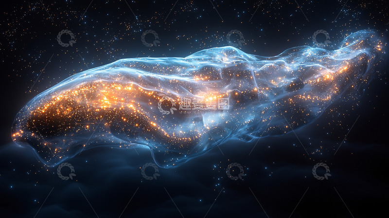 高清大图下载【趣麦麦图】宇宙能量流