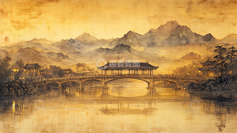 高清大图下载【趣麦麦图】水墨画