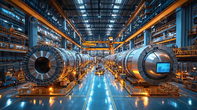 高清大图下载【趣麦麦图】大型工业厂房内部