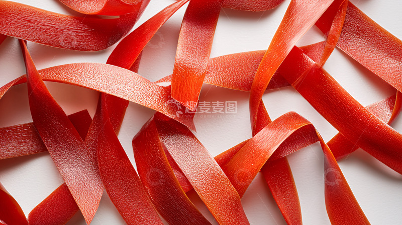 高清大图下载【趣麦麦图】红色细长条状物