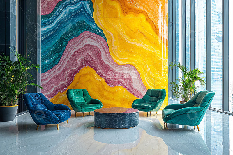 高清大图下载【趣麦麦图】抽象大理石纹理背景墙