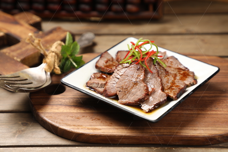 高清大图下载【趣麦麦图】-阿伯卤牛肉卤味1