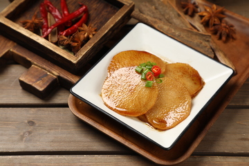 卤白萝卜广式卤味3