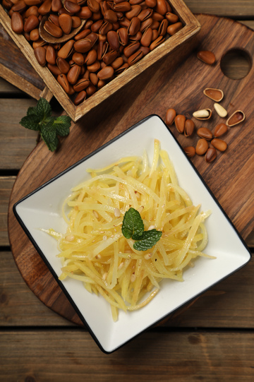 松仁土豆丝小菜1