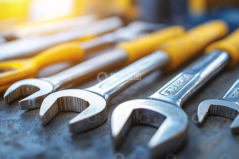 高清大图下载【趣麦麦图】-扳手特写陈列
