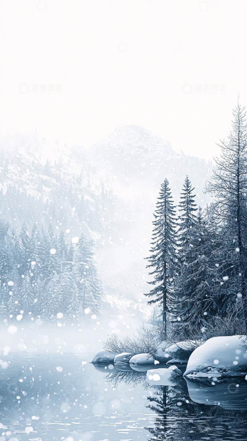 高清大图下载【趣麦麦图】冬季雪景