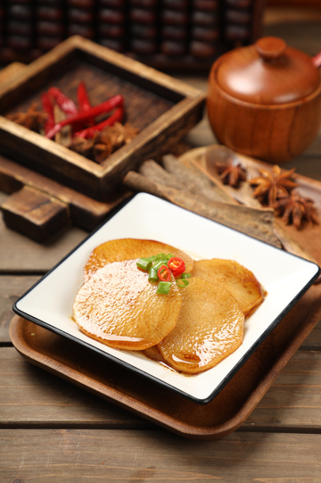 卤白萝卜广式卤味2