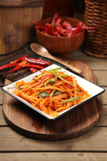 香辣牛板筋小菜