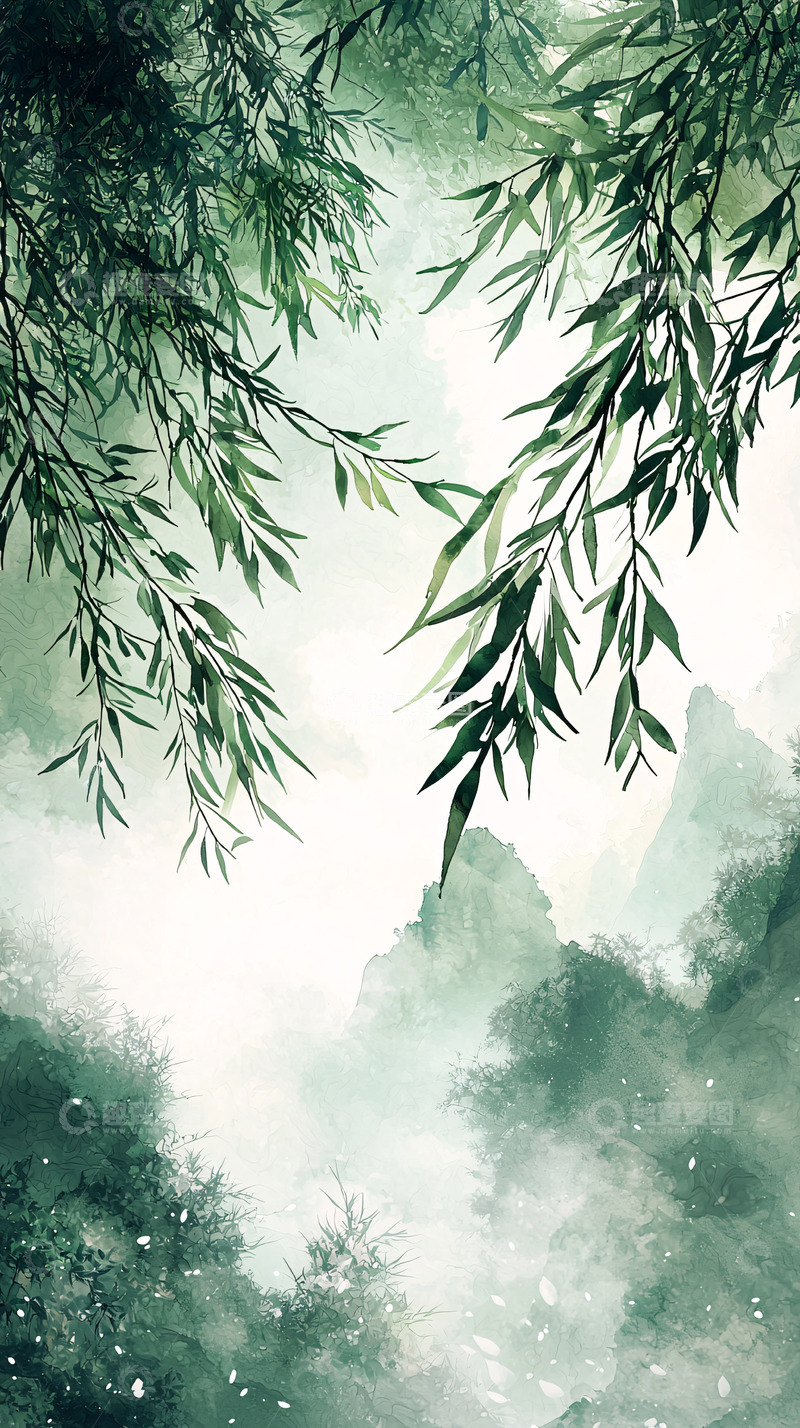 高清大图下载【趣麦麦图】水墨画