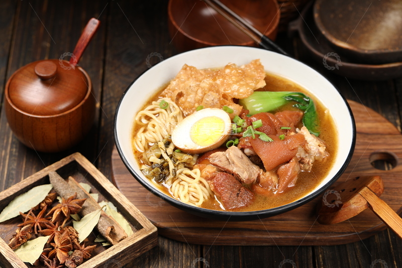 高清大图下载【趣麦麦图】广式招牌猪脚面3