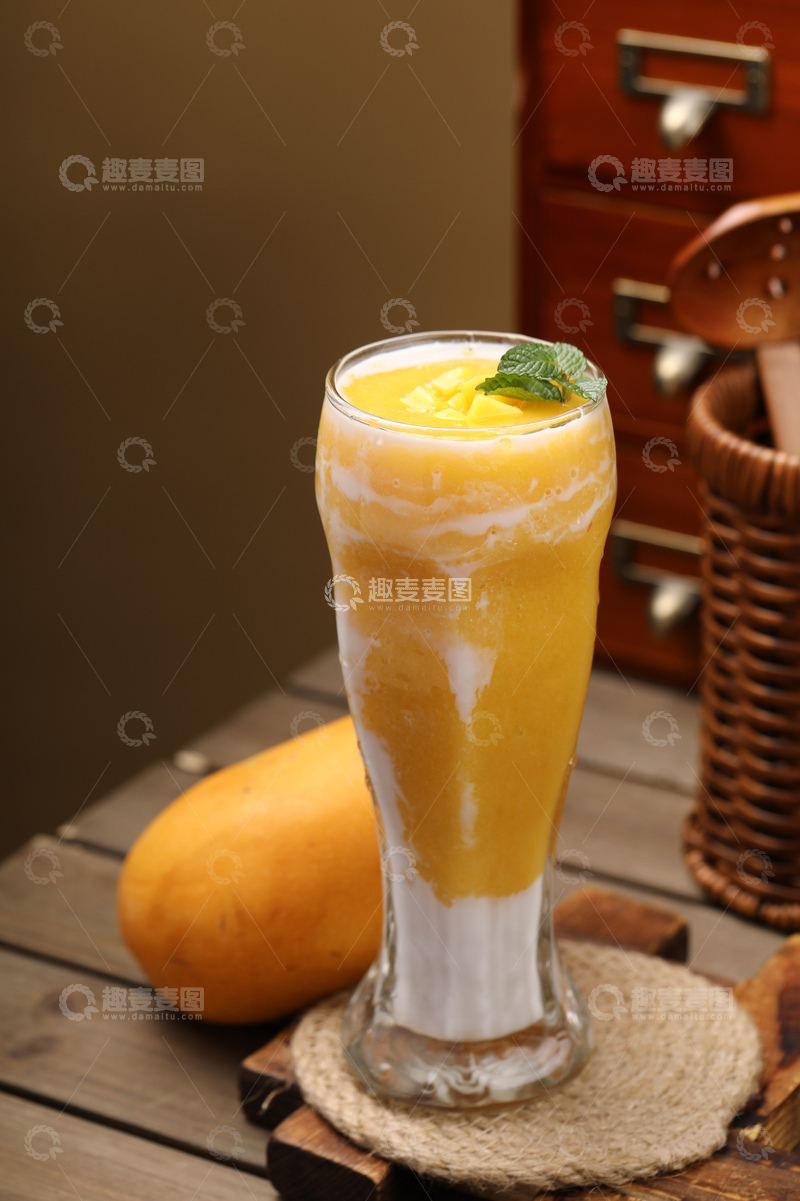 高清大图下载【趣麦麦图】杨枝甘露饮品2