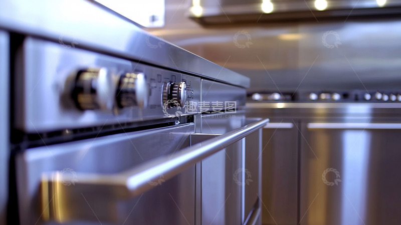 高清大图下载【趣麦麦图】不锈钢嵌入式烤箱