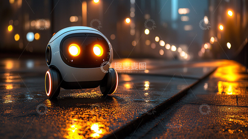 高清大图下载【趣麦麦图】小型机器人
