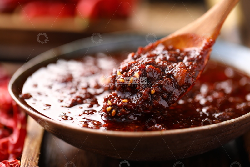 高清大图下载【趣麦麦图】牛肉香辣酱调料4