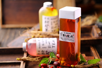 人参熬夜水茶饮