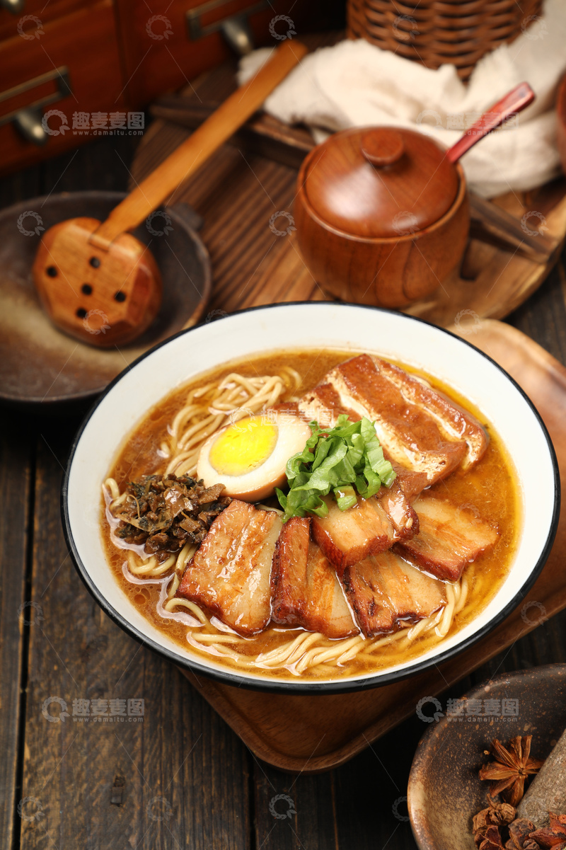 高清大图下载【趣麦麦图】街霸大肉面摄影图2