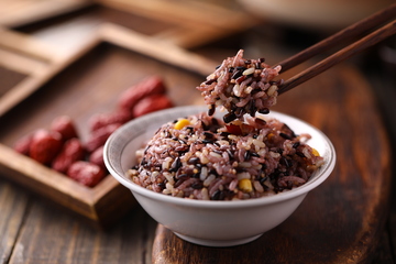 杂粮饭主食米饭1