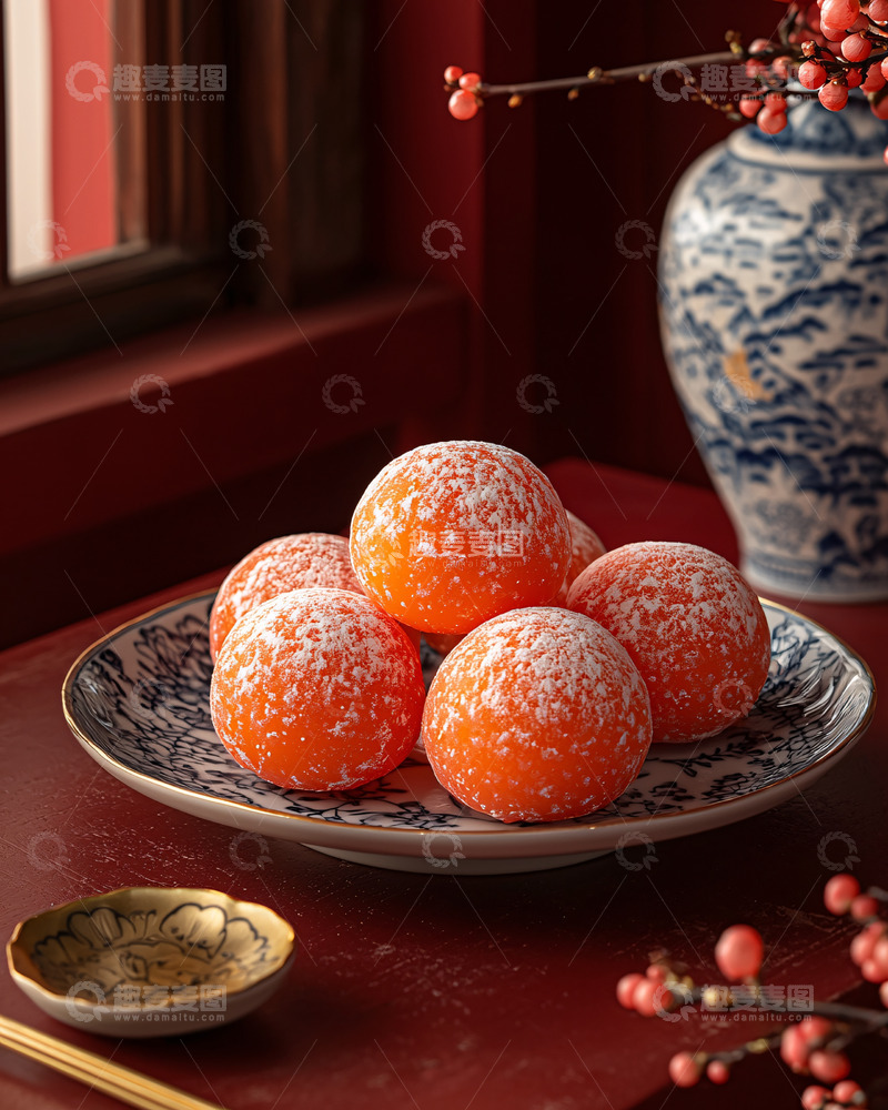 高清大图下载【趣麦麦图】中式糕点