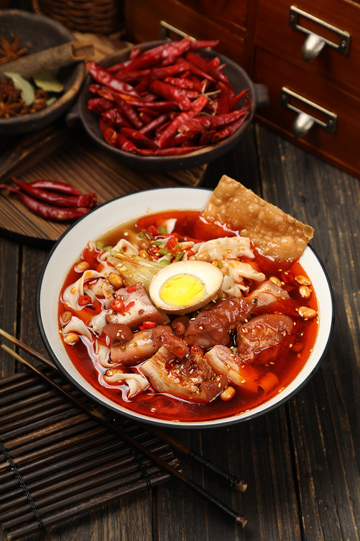 麻辣猪脚面怀旧照片4