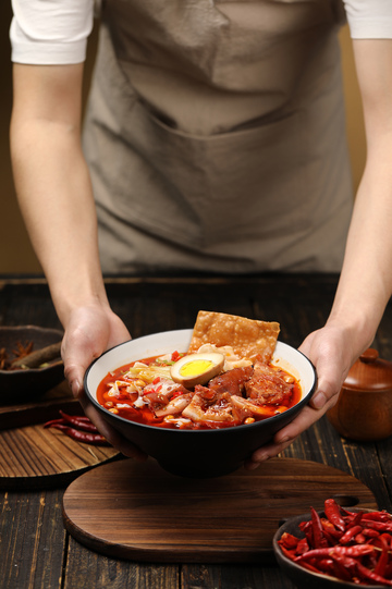 麻辣猪脚面怀旧照片1