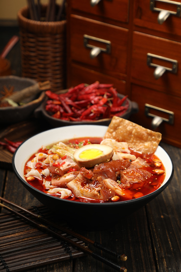 麻辣猪脚面怀旧照片5