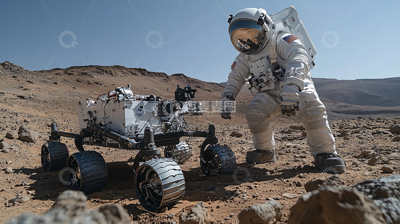 高清大图下载【趣麦麦图】火星探测