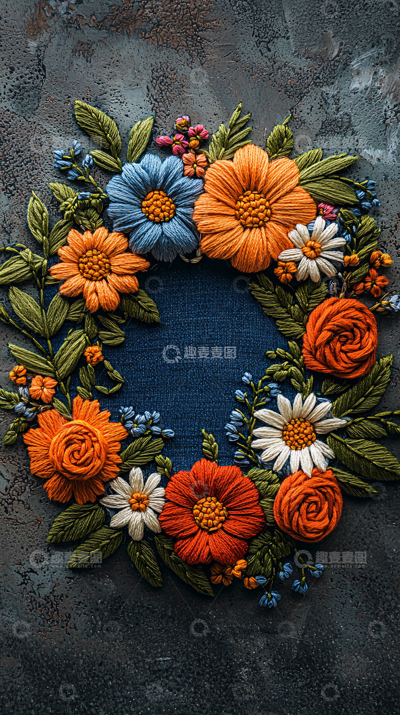 高清大图下载【趣麦麦图】花环