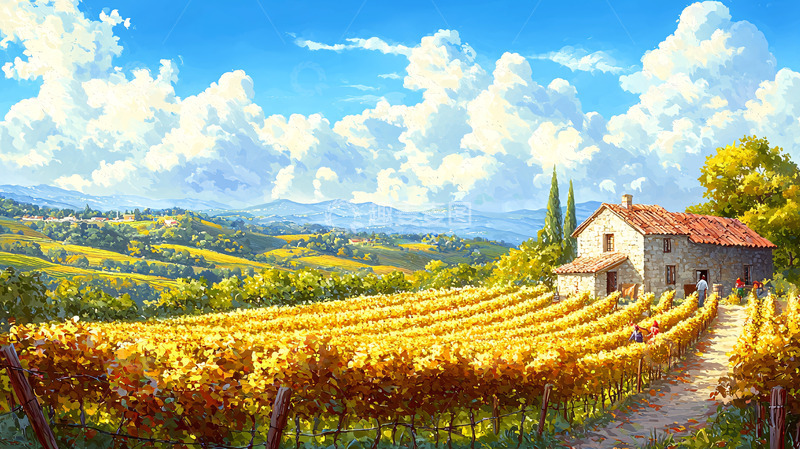高清大图下载【趣麦麦图】田园风光52