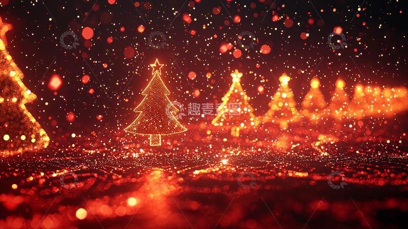 高清大图下载【趣麦麦图】圣诞树