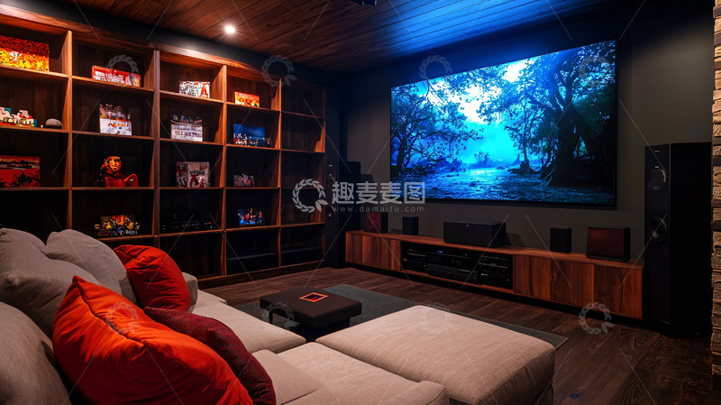 高清大图下载【趣麦麦图】家庭影院