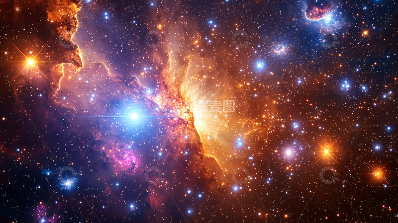 高清大图下载【趣麦麦图】宇宙星云高清图片