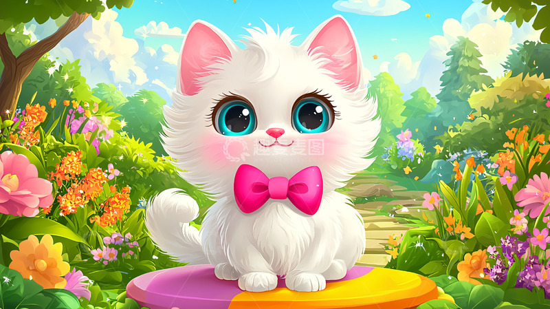 高清大图下载【趣麦麦图】可爱萌宠小猫咪