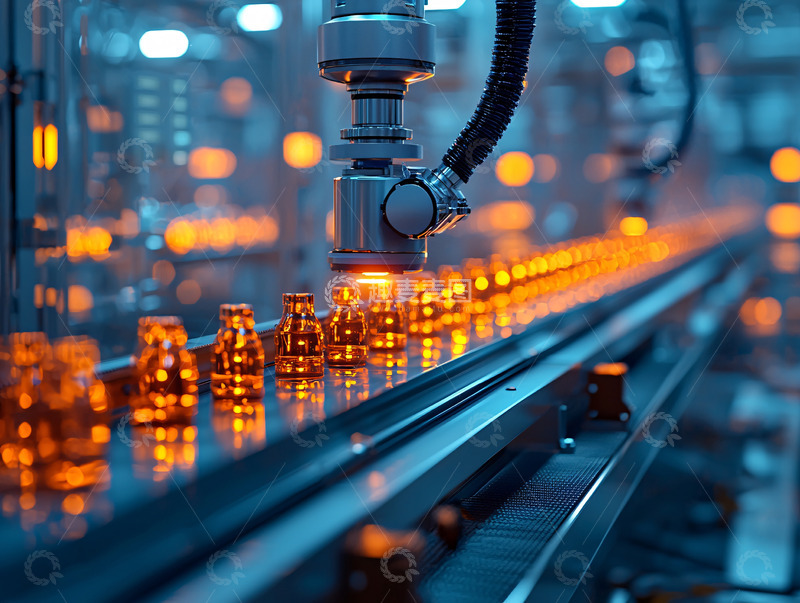 高清大图下载【趣麦麦图】自动化生产线